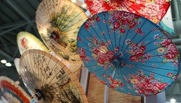 Parapluie en papier huilé