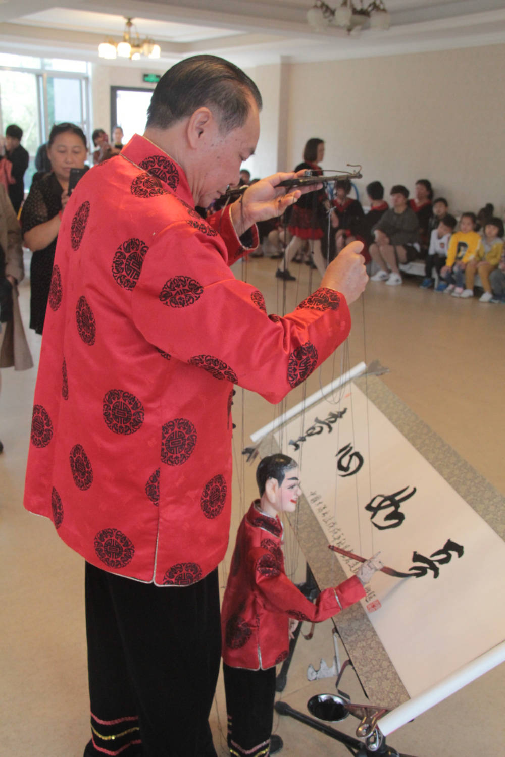 Calligraphie de marionnettes de Liancheng