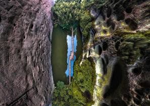 China Danxia Landform -- Fujian Taining World Natural Heritage Site (Zhaixia Grand Canyon)