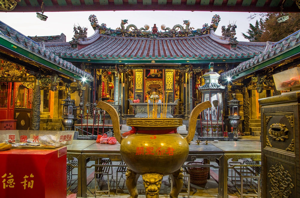 Présentation du temple Guandi à Dongshan